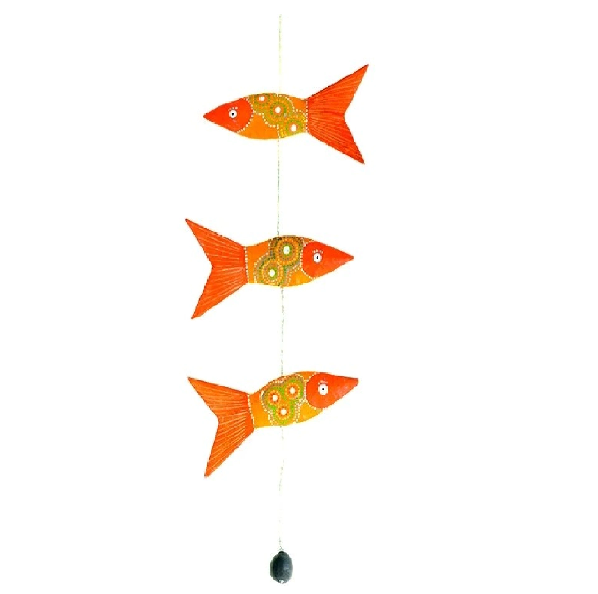 [PMSS-SA050P] Suspension en papier recyclé - Modèle mini 3 sardines 