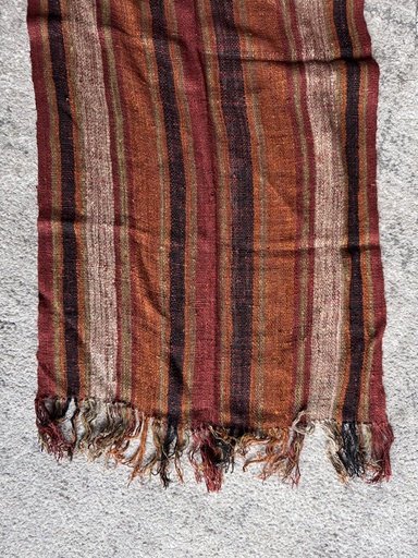 [SSEC-ZA030N] Écharpe en soie sauvage 180x30 cm - Modèle A