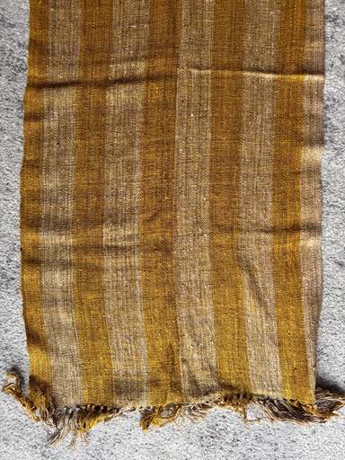 [SSEC-ZD030N] Écharpe en soie sauvage 180x30 cm - Modèle D
