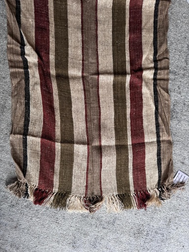 [SSEC-ZG060N] Écharpe en soie sauvage 180x60 cm - Modèle G