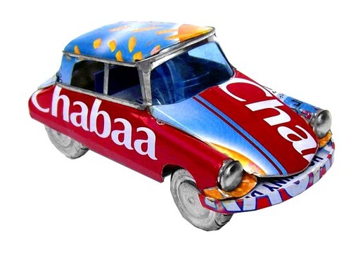 [KKMA-DS009V] Maquette en canettes recyclées - Modèle Voiture Citroen DS21 TPM