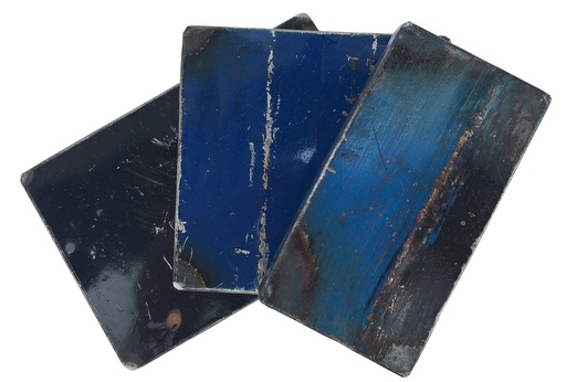 [FRBT-RC015T] Boite en métal recyclé - Modèle Rectangle MM finition tôle brute - Env. 10x15 cm / 0,1 g