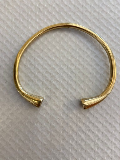 [FRBJ-BJ008C] Bracelet jonc ouvert en laiton PM