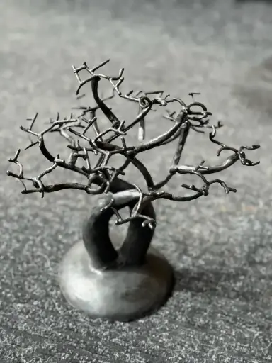 [FRAB-AM025F] Arbre en métal recyclé - Modèle amoureux PM 
