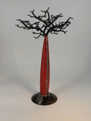 [FRBB-FF035T] Baobab a poser en métal recyclé - Modèle Finfino 35 finition tôle brute