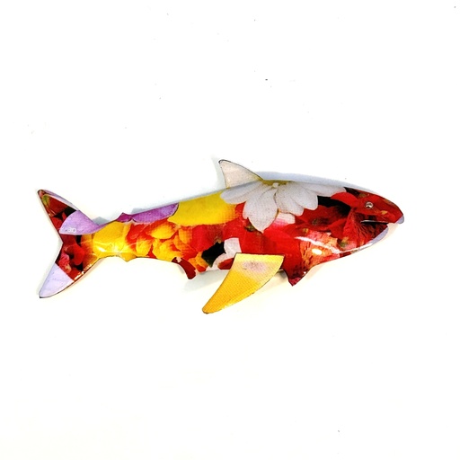 [KKMG-Pq007V] Magnet en canettes recyclées - Requin